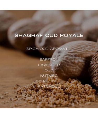 Swiss Arabian Shaghaf Oud Royale Spicy Oud Aromatic Fragrance - Notes of Saffron and Lavender - Perfume for Women and Men - 2.5 oz EDP Spray - Buy Online on SooperMarket.com