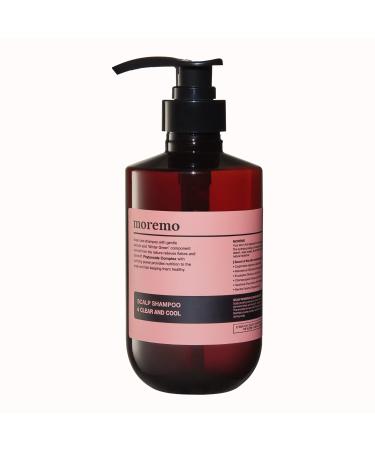 K-beauty Moremo Scalp Shampoo Clear And Cool 500ml(17oz) Hair Care Scalp Shampoo