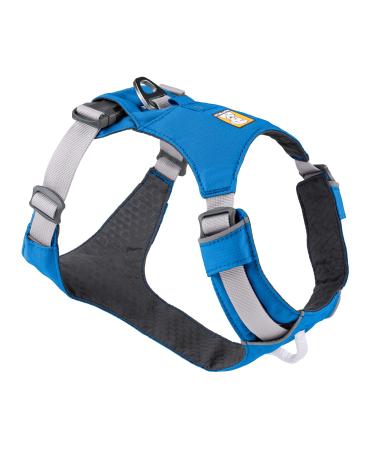 Ruffwear Hi & Light Dog Harness No Pull Harness for Dogs Small Medium Large & Xl.Fully Adjustable Lightweight Harnesses With Aluminum Lead Attachment Portal & ID BAG Blue Dusk (XXXS 23-33cm) Blue Dusk XXX-Small