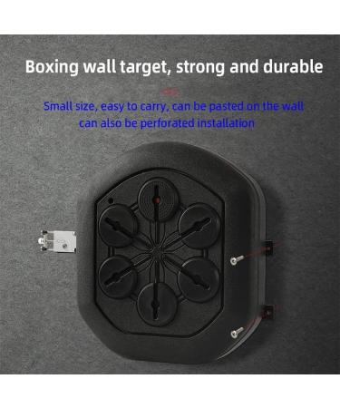AA-SS Smart Music Boxing Machine with Gloves | Multi Musical Target Reaction Wall | Hit Targets to Music and Lighting - Buy Online on SooperMarket.com