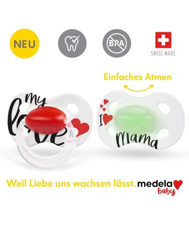 Medela Baby Day & Night Pacifier Set Ideal for Newborns 0-6 Months 2 Pacifiers for Ultimate Comfort & Soothing - Buy Online on SooperMarket.com