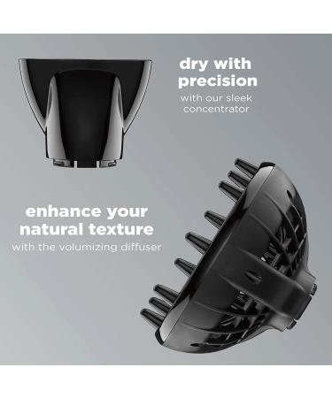 INFINITIPRO BY CONAIR 1875 Watt Hair Dryer with Diffuser | Enhance Curls & Waves, Reduce Frizz - Buy Online on SooperMarket.com