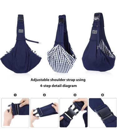 Buy Petcute Sling Dog Carrier Bag for Small Dogs - Adjustable Shoulder Strap Front Pocket & Safety Buckle - Perfect for Travel - Buy Online on SooperMarket.com