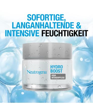 Neutrogena Hydro Boost Face Cream 50ml - Revitalising Booster with Hyaluronic Acid & Antioxidants Oil-Free Intensive Care for All Skin Types - Buy Online on SooperMarket.com