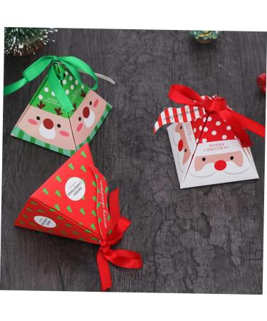 HOMSFOU 30pcs Box Party Favor Boxes Christmas Cookie Bags Christmas Container Christmas Treat Boxes Christmas Goodies Boxes Holiday Cardboard Boxes Xmas Gift Boxes Candy Packing Boxes - Buy Online on SooperMarket.com