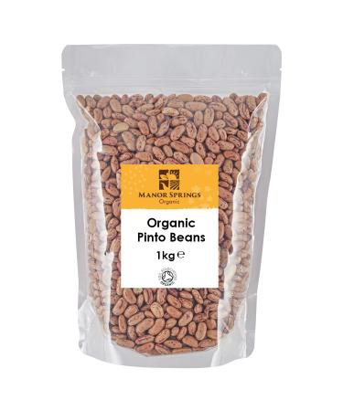 Organic Pinto Beans 1kg by Manor Springs Organic