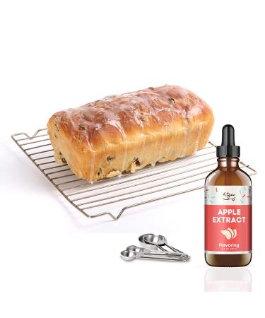 Apple Extract for Baking - Keto Friendly Flavoring for Pies, Muffins, Cupcakes, Candy & Beverages - Non GMO, Gluten Free, Sugar Free (2 oz 60 ml) - Buy Online on SooperMarket.com