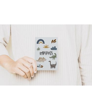 HIMMEL.HERZ.PAPIER 3-Piece Dinosaur Examination Book & Vaccination Certificate Cover Set | High-Quality Child Protection - Buy Online on SooperMarket.com