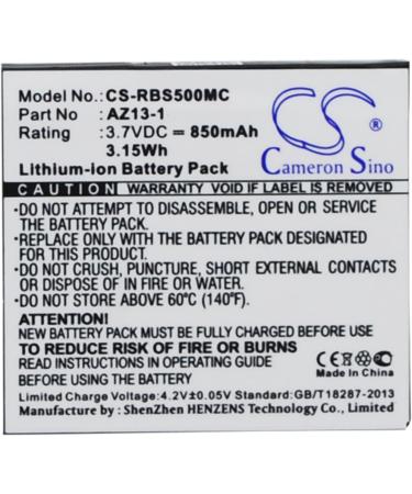 Replacement Battery for Xiaomi Yi AZ13-1 AZ13H YDXJ01XY | 850mAh/3.7V - International Shipping Available - Buy Online on SooperMarket.com