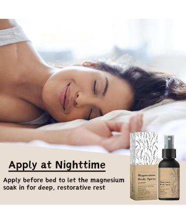Lavender Magnesium Body Spray - Lavender Sleep Spray - Magnesium Spray For Sleep - Magnesium Sleep Spray to Soothe Body & Mind - Magnesium Body Spray - Sleep Spray for Better Sleep & Well Being - Buy Online on SooperMarket.com
