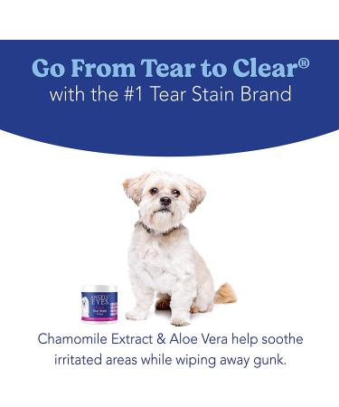 Angels Eyes Tear Stain Wipes for Dogs and Cats | 100 ct | Gentle Eye & Face Wipes for Discharge & Mucus - Buy Online on SooperMarket.com