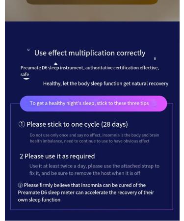 SZhongcheng Insomnia aids Sleep Instruments Electronic Smart Help Insomnia Depression migraine Micro-Current Head aids Low-Frequency pulses - Buy Online on SooperMarket.com
