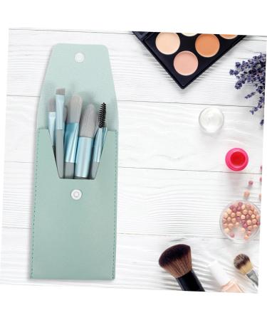 Balacoo Travel Makeup Kit - 3 Sets of Cosmetics Supplies & Brushes for Women | Blue Powder Applicator Brush Wooden Handle Beauty Set - Buy Online on SooperMarket.com