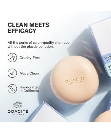 Odacite Argan & Coconut Shampoo Bar - Hydrating & Moisturizing 3.7Oz - Buy Online on SooperMarket.com