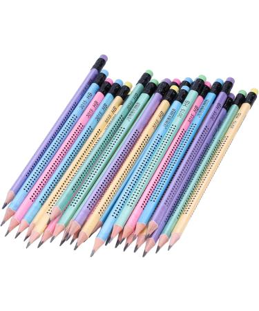 Joyzan HB Bleing Pencil Set - 30 Multi-Color Slipproof Wood Sketch Pencils for Kids | International Shipping Available - Buy Online on SooperMarket.com