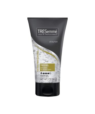 TRESemme Tres Gel Extra Firm Control Hair Gel 2 Ounce (Pack of 3)