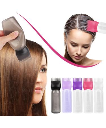 LOBVABA 3 Pieces Hair Oil Applicator Hair Applicator Hair Oil Dispenser with Scale Hair Dyeing Scale for Hair Oiling Hair Coloring - Buy Online on SooperMarket.com