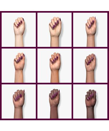 YTD Likomey Gel Nail Polish - 15ml Wine Purple UV Soak Off Varnish for Fall & Winter Nail Art - Raspberry Deep Plum Gel for DIY Manicure & Pedicure - CS017 0.5 Fl Oz - Buy Online on SooperMarket.com