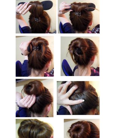 JIAHAO Magic Silk Wire Hair Styling Roll Bun Clip Maker - Small - Buy Online on SooperMarket.com