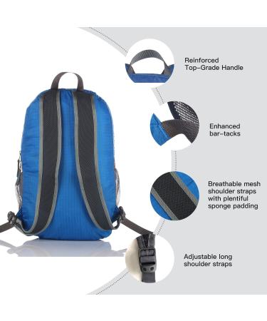 Outlander Packable Lightweight Travel Hiking Backpack - Dark Blue - 33L - Buy Online on SooperMarket.com