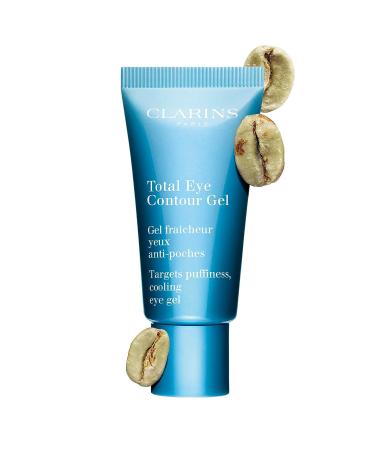 Clarins Total Eye Contour Gel - Dark Circle and Puffiness Reduction | Cooling, Hydrating, and Soothing | Natural Ingredients | All Skin Types | 0.6 oz - Buy Online on SooperMarket.com