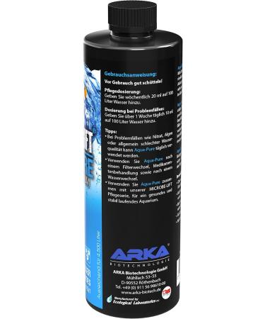 Microbe-Lift Aqua-Pure 473ml - Organic Liquid Filter Medium for Clear Aquarium Water | Sea & Freshwater Treatment - Buy Online on SooperMarket.com