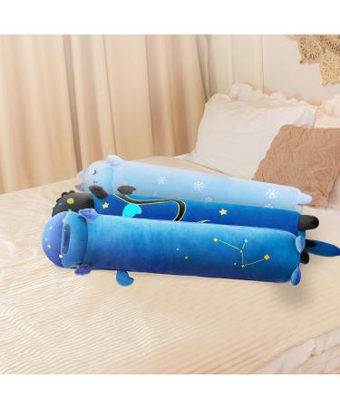 Mewaii 110cm Soft Plush Kitten Pillow | Cute Black Star Cat Stuffed Toy | Ideal Cuddly Gift for All Ages - Buy Online on SooperMarket.com