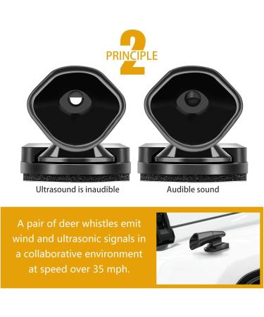 MOARMOR Deer Whistles 6 Pack for Car, Truck, Vehicle Deer Horn Warning Device - Buy Online on SooperMarket.com