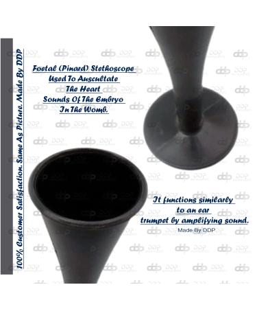 Buy Pinard Fetal Stethoscope - Black Plastic | International Shipping Available - Buy Online on SooperMarket.com