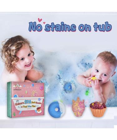 Bath Bombs Unicorn Gift Set - 7PCS with Essential Oils, Perfect Valentines' Day & Birthday Gift for Girls & Women - Buy Online on SooperMarket.com