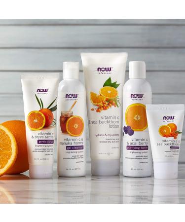 Now Foods Vitamin C & Sea Buckthorn Moisturizer 2 fl oz - Hydrating Skin Care Solution - Buy Online on SooperMarket.com