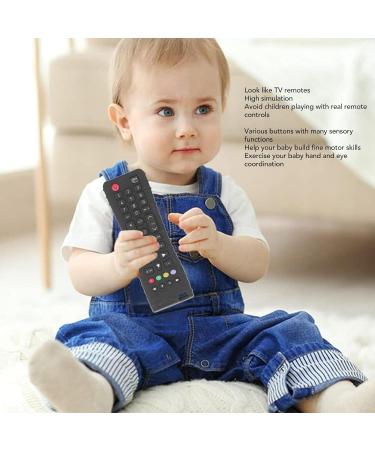 Buy TV Remote Control Baby Teething Ring - Sensory Development Toy with Numbers & Colors - International Shipping Available - Buy Online on SooperMarket.com