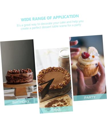 HOMSFOU 100 Pcs Cake Cups Baking Cake Cup Baking Cup Wraps Paper Dessert Liners Paper Muffin Wedding Cupcake Liners Mini Cupcake Liners Crayon Greaseproof Paper Round Container Baby 7.5X7.5X4CMx2pcs Greyx2pcs - Buy Online on SooperMarket.com