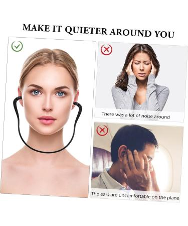 16 pcs Reusable Black Silicone Band Earplugs for Shooting, Hunting, and Swimming - High-Quality Noise Reduction and Hearing Protection - Buy Online on SooperMarket.com