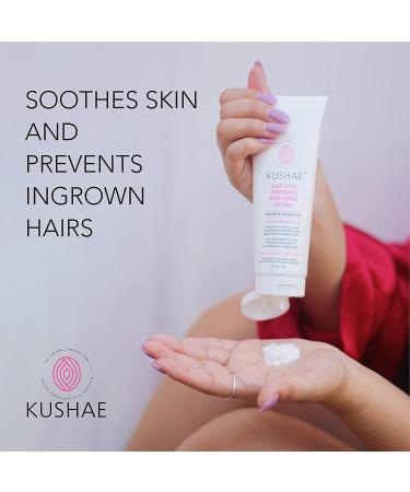 Kushae Feminine Soothing Cream - All Natural, Fragrance Free, Aloe-Based Irritation Relief - Buy Online on SooperMarket.com