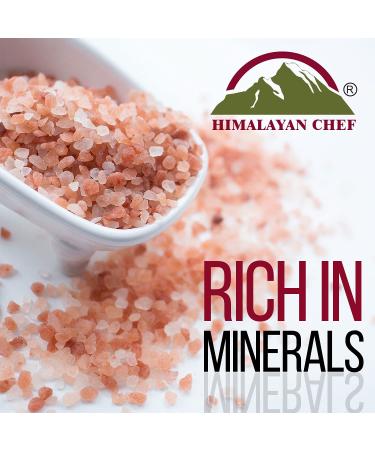 Himalayan Chef Pink Salt and Pepper Grinder Set - Adjustable Ceramic Grinders - Tall Glass Shakers - Large Salt and Pepper Mills (5351AX2) - Buy Online on SooperMarket.com