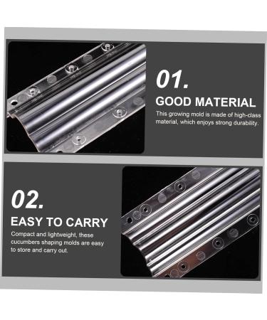 Toddmomy Garden Fruit Mould 4 Pcs Vegetable Shaping Mold Vegetables Vegetable Shaper Mold Cucumber Growth Molds Accessories - Buy Online on SooperMarket.com