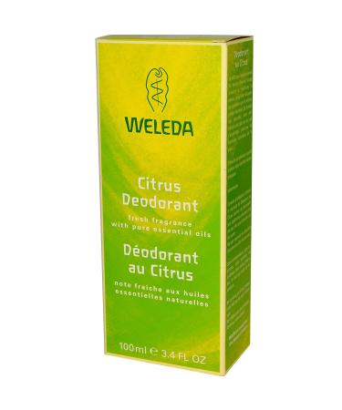 Weleda Citrus Deodorant 3.4 FL Oz - Pack of 2 | Natural, Long-lasting Freshness - Buy Online on SooperMarket.com