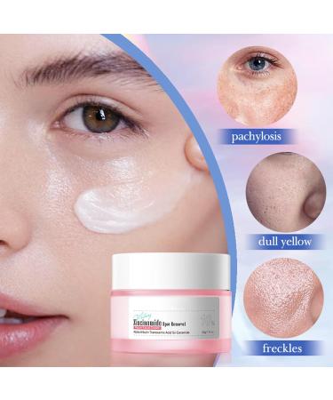 Niacinamide Brightening Face Cream Dry Skin Moisturiser - Whitening Cream for Face Acne Moisturiser Dark Spot Cream Niacinamide Day Cream for Dry Skin Prone to Blemishes - Radiance & Glowing Skin - Buy Online on SooperMarket.com