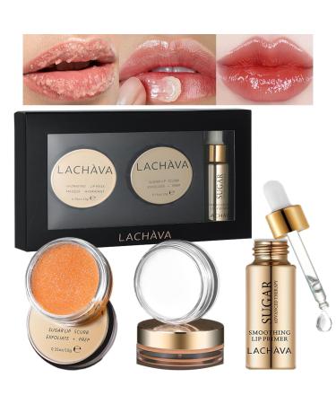 Lip Care Kit Lip Scrub Lip Sleeping Mask and Lip Soothing Primer Oil Hydrating Nourishing Lips Care Set Keep Lip Hydrated Repair Lip Liner and Crack Daily Lip Care Essential Lip Makeup