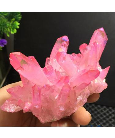 Natural Crystal Rough Quartz Crystal Rainbow Bismuth Silicon Cluster - Buy Online on SooperMarket.com