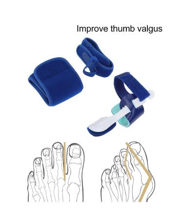 Bunion Toe Separator & Straightener for Hallux Valgus Correction - Toe Spacer & Overlapping Toes Corrector for Men and Women (Right) - Buy Online on SooperMarket.com
