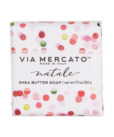 European Mercato Natale Shea Butter Soap Set | 4 x 50g Soaps - Luxurious Skincare - Buy Online on SooperMarket.com