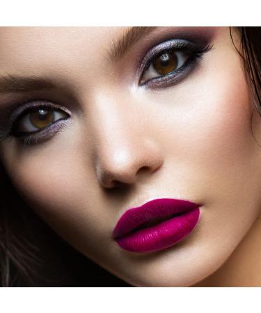 Mynena Berry Red Lip Tint Stain Matte Liquid Lipstick | Long-Lasting, Waterproof, Lightweight Formula - Talc-Free, Mica-Free, Gluten-Free, Paraben-Free | Lisy - Buy Online on SooperMarket.com