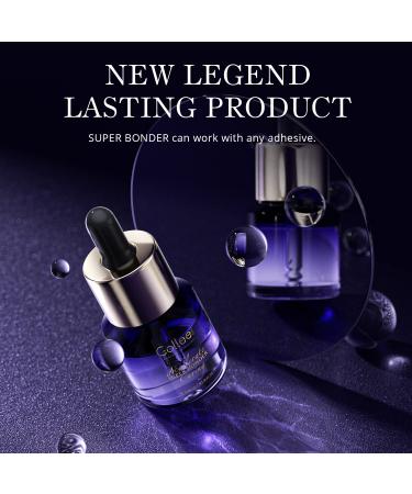 GOLLEEPRO Eyelash Extension Bonder - 15ML | Lash Glue Accelerator for Longer Retention | Lash Sealant for Eyelash Extensions - Buy Online on SooperMarket.com