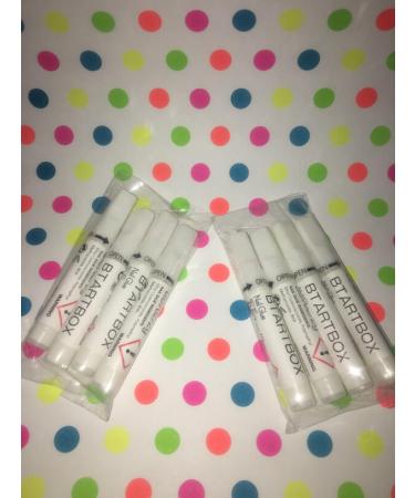 Nail Glue for Acrylic Nails - Nail Glue for Press On Nails, 8 Pcs BTArtbox Adhesive Super Bond for Fake Nails Tips Long Lasting, 0.07 oz