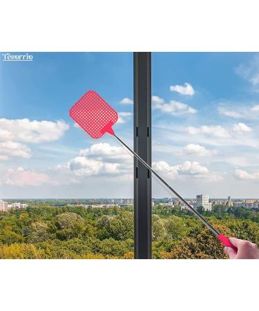 Heatigo 3 Colored Fly Clapping - Retractable Pest Control Tool for Effective Insect Management - Buy Online on SooperMarket.com