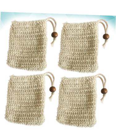 HAPINARY 4pcs Soap Storage Bag Bubble Maker Bag Foaming Net Facial Net Face Washing Bag Soap Holder - Buy Online on SooperMarket.com