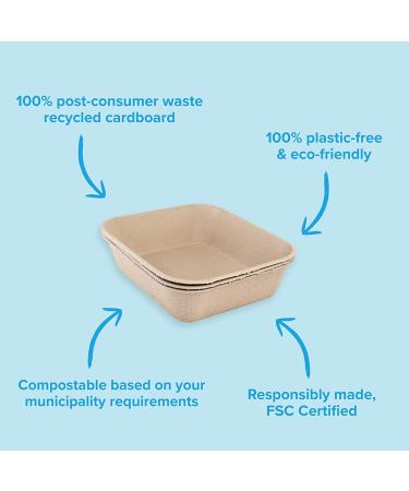 Kitty Sift Disposable Sifting Litter Box & Liners - Large - 6 Piece Set - Buy Online on SooperMarket.com