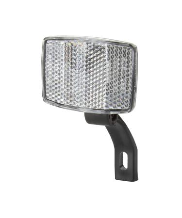 cyclingcolors Bicycle Reflector White Front Road Bike MTB Front Light with Plastic Holder